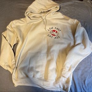 Live Fast Eat Ass hoodie